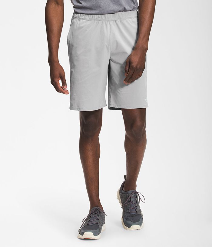 The North Face Shorts Wander 9" Grey - Mens - Thailand FXRHE-6519